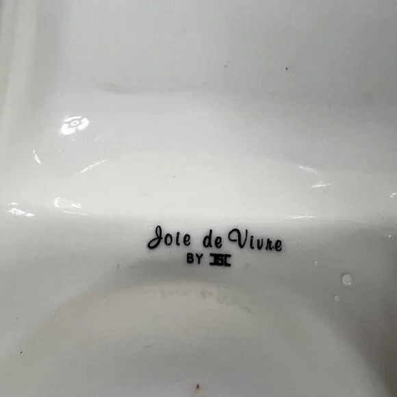 Vintage Joie‎ de Vivre Mushroom Plate